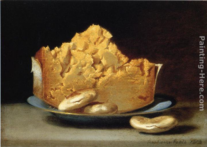 Raphaelle Peale Cheese and Three Crackers